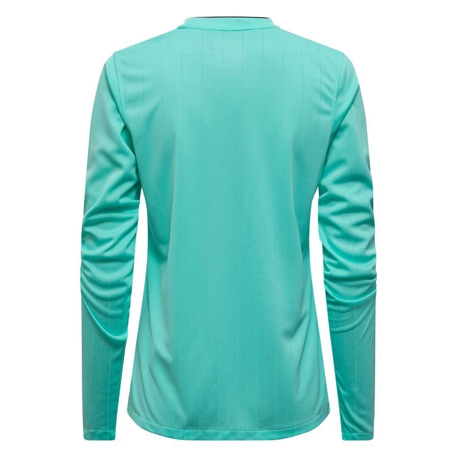 Nike Maillot d'Arbitre II Dri-FIT - Turquoise/Noir Manches Longues Femme