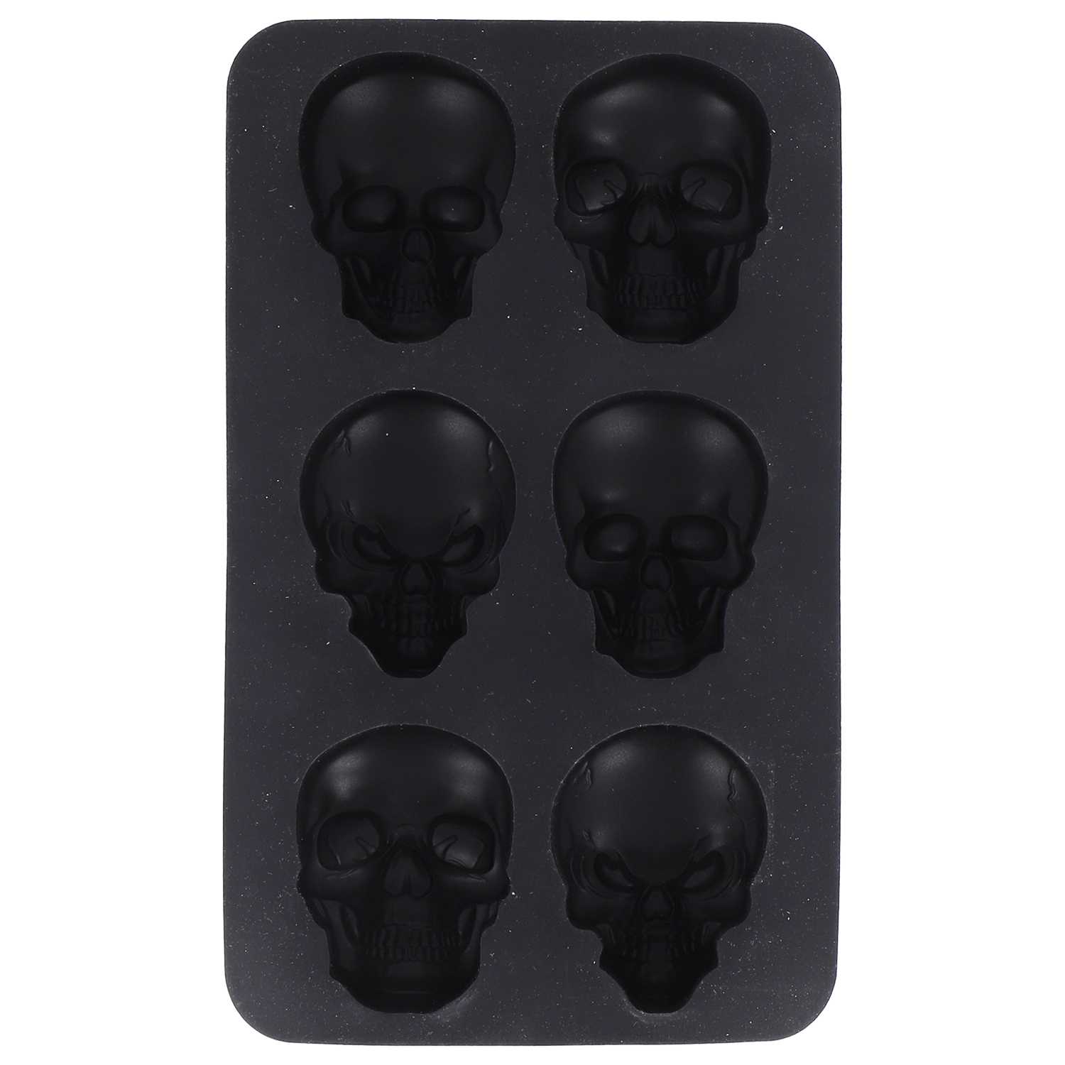 Totenkopf Muffinbackform Silikon