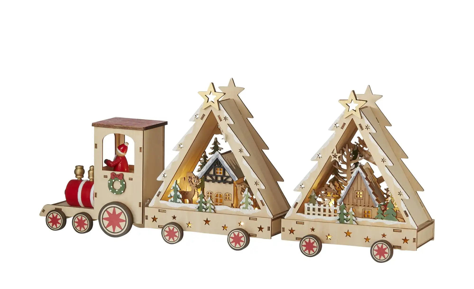 HOME STORY LED Holz Eisenbahn