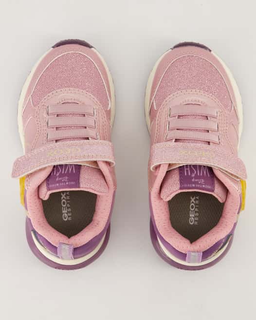 Geox Spaceclub Girl Sneaker in Pink
