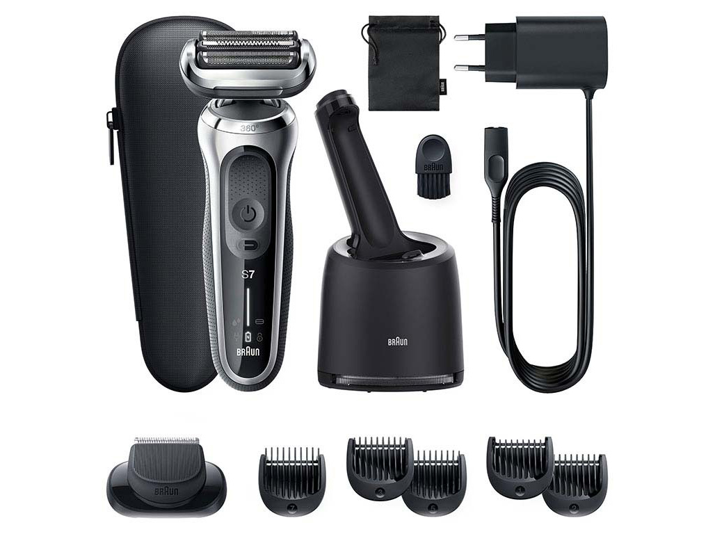 MÁQUINA DE BARBEAR BRAUN S7 71-S7500 CC SILVER