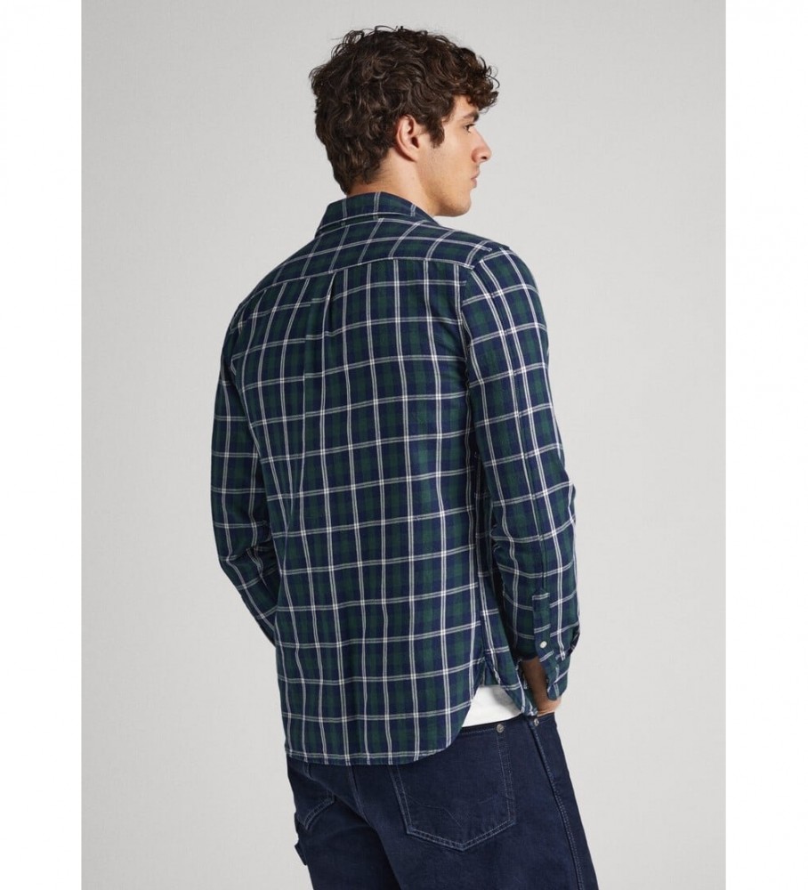 Camisa verde Pepe Jeans Clems