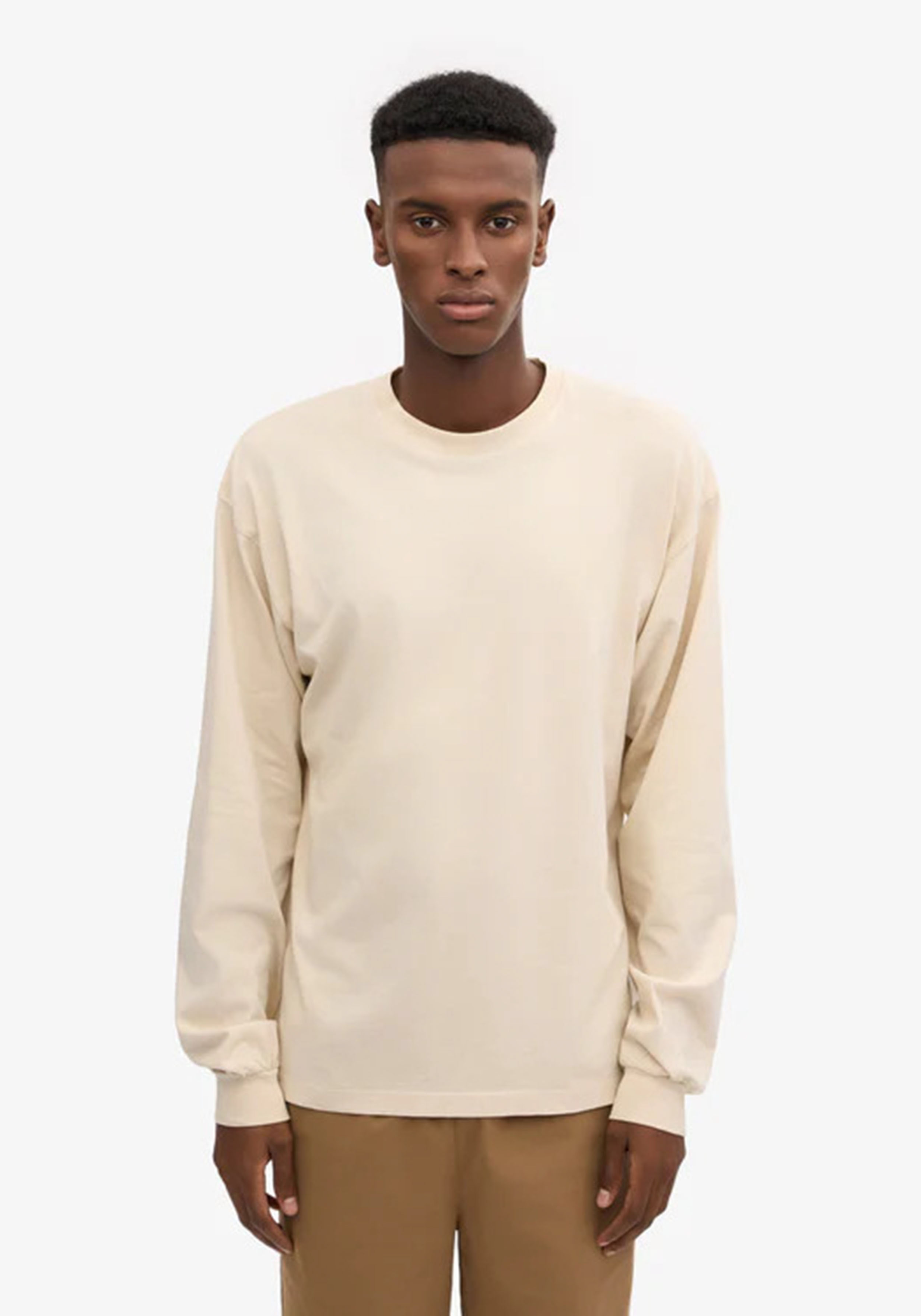 Colorful Standard Oversized Longsleeve Ivory White