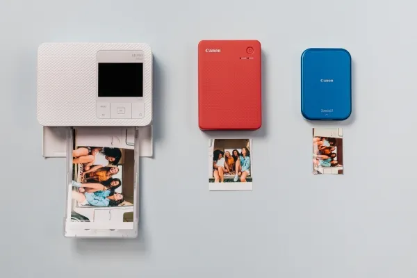 Canon SELPHY QX20 - Printer - farve - farvesublimering - 72 x 85 mm op til 0.66 min./side (farve) - kapacitet: 10 ark - Wi-Fi(g) - sandhvid