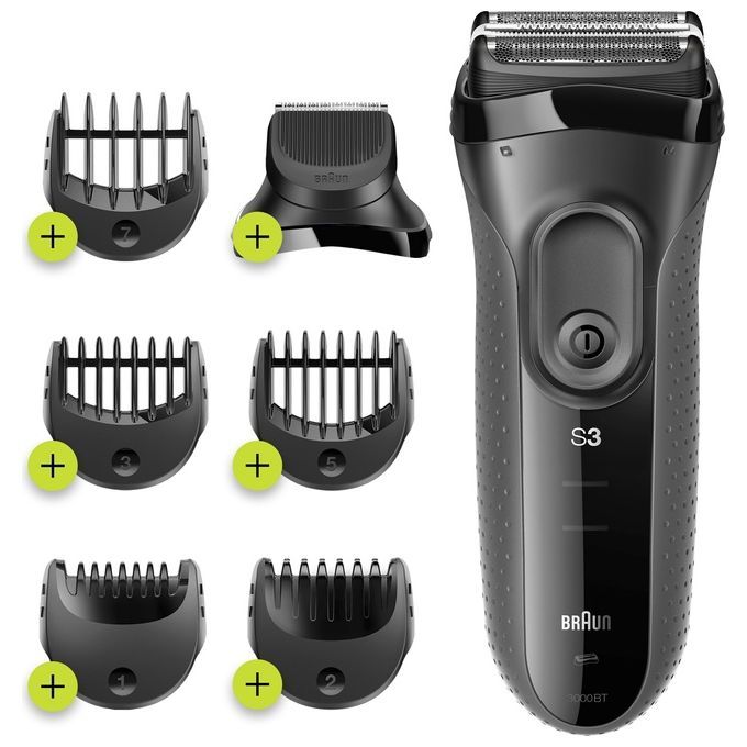 Braun Nass- und Trockenrasierer Series 3 Shave&Style 3000BT