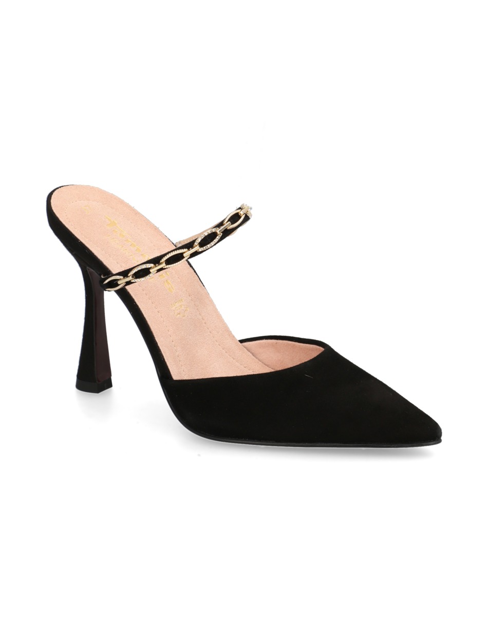 Veloursleder Pantoffel