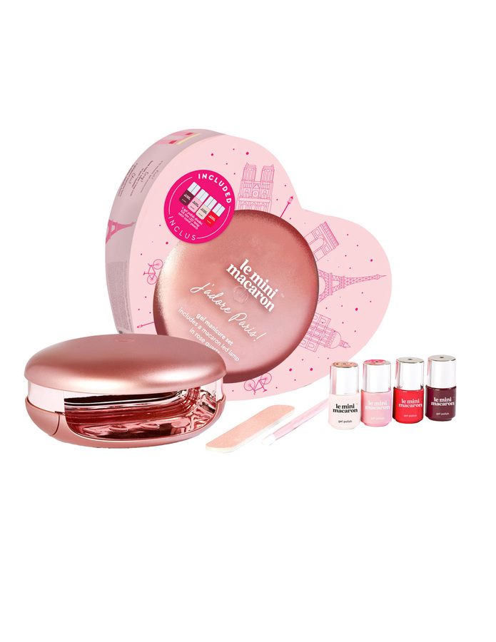 Le Mini Macaron Gel Manicure Kit Le Maxi J'adore Paris 30pcs