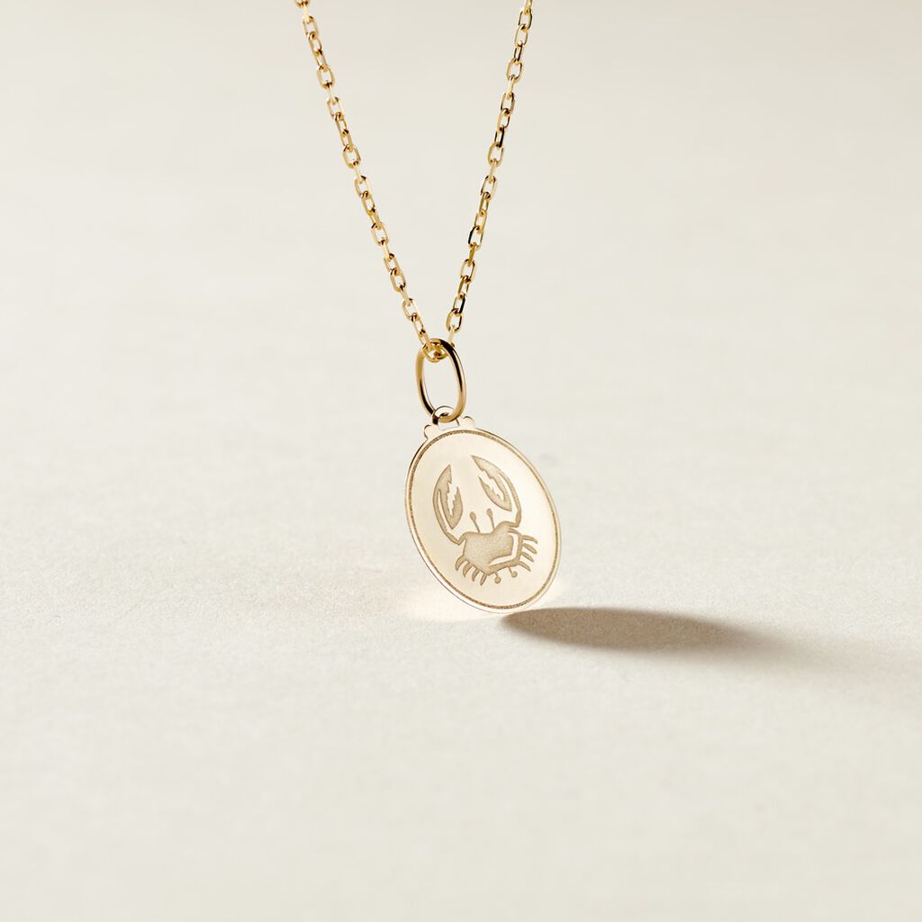 Pendentif Lamie Zodiaque Or Jaune