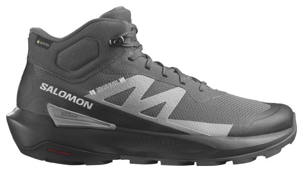 Chaussures de Randonnée Salomon Elixir Activ Mid GTX Gris Noir