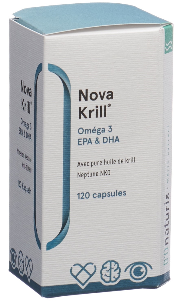 NOVAKRILL Krillöl Kaps 500 mg 120 Stk