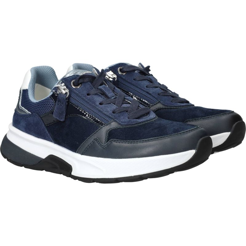 Gabor Rollingsoft Sneakers Blauw Dames