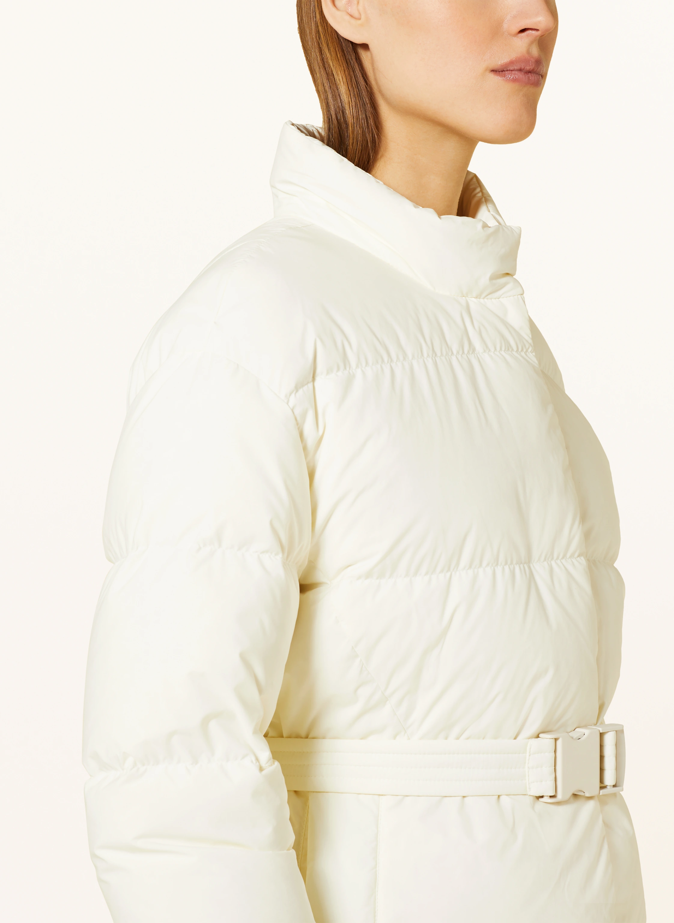 MONCLER Daunenjacke MACAREUX mit Kunstfell