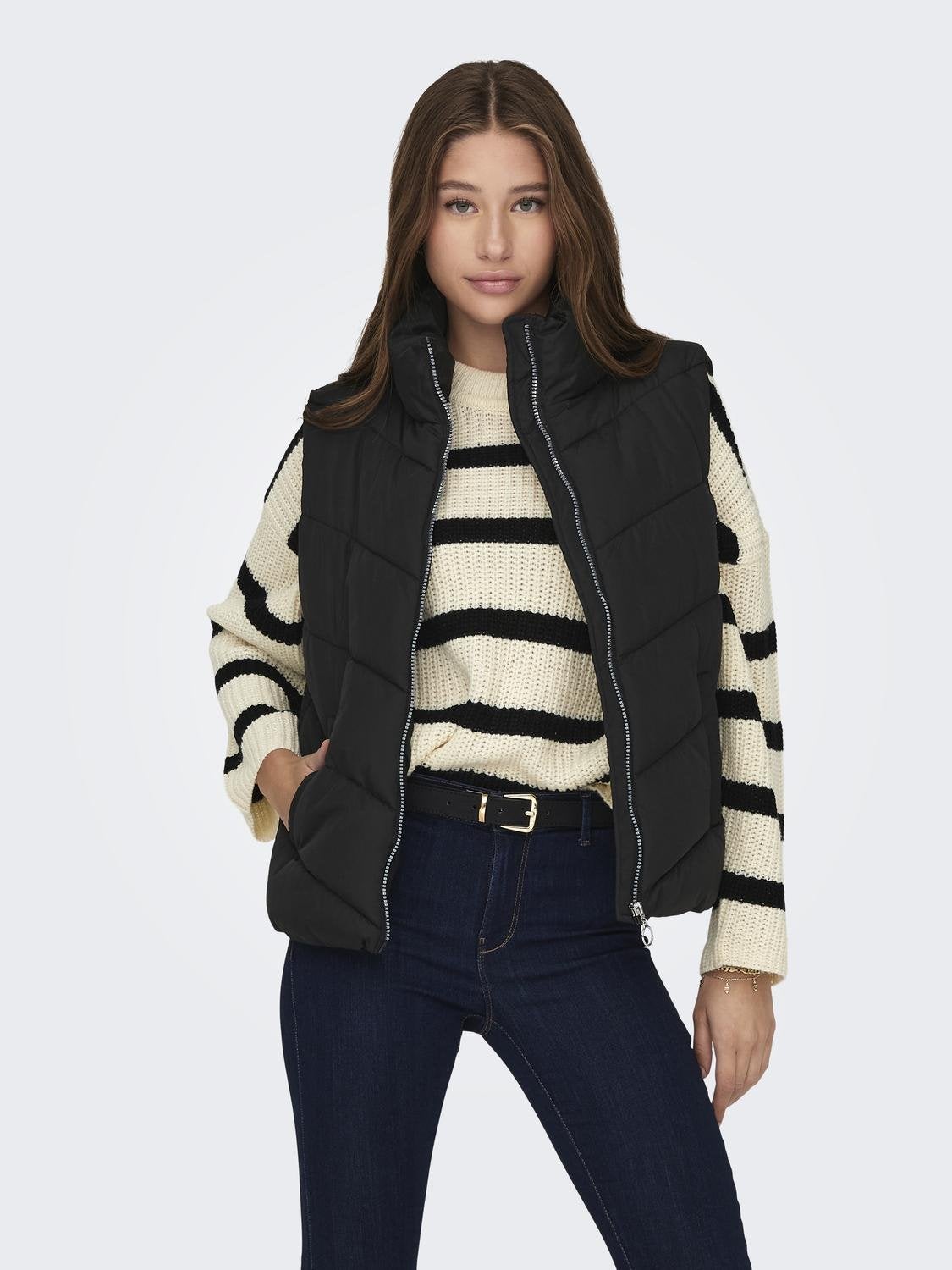 JDYDINNO Daunenweste Black