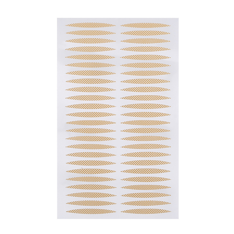 (24 Paar) Selbstklebende Schlupflid Tapes Einweg Augenlid Stripes - Nude