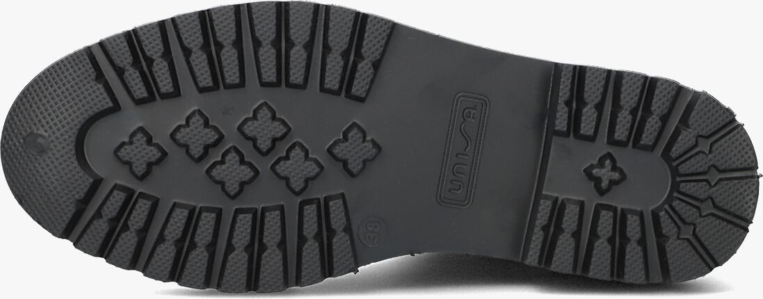 zwarte unisa enkelboots fluor