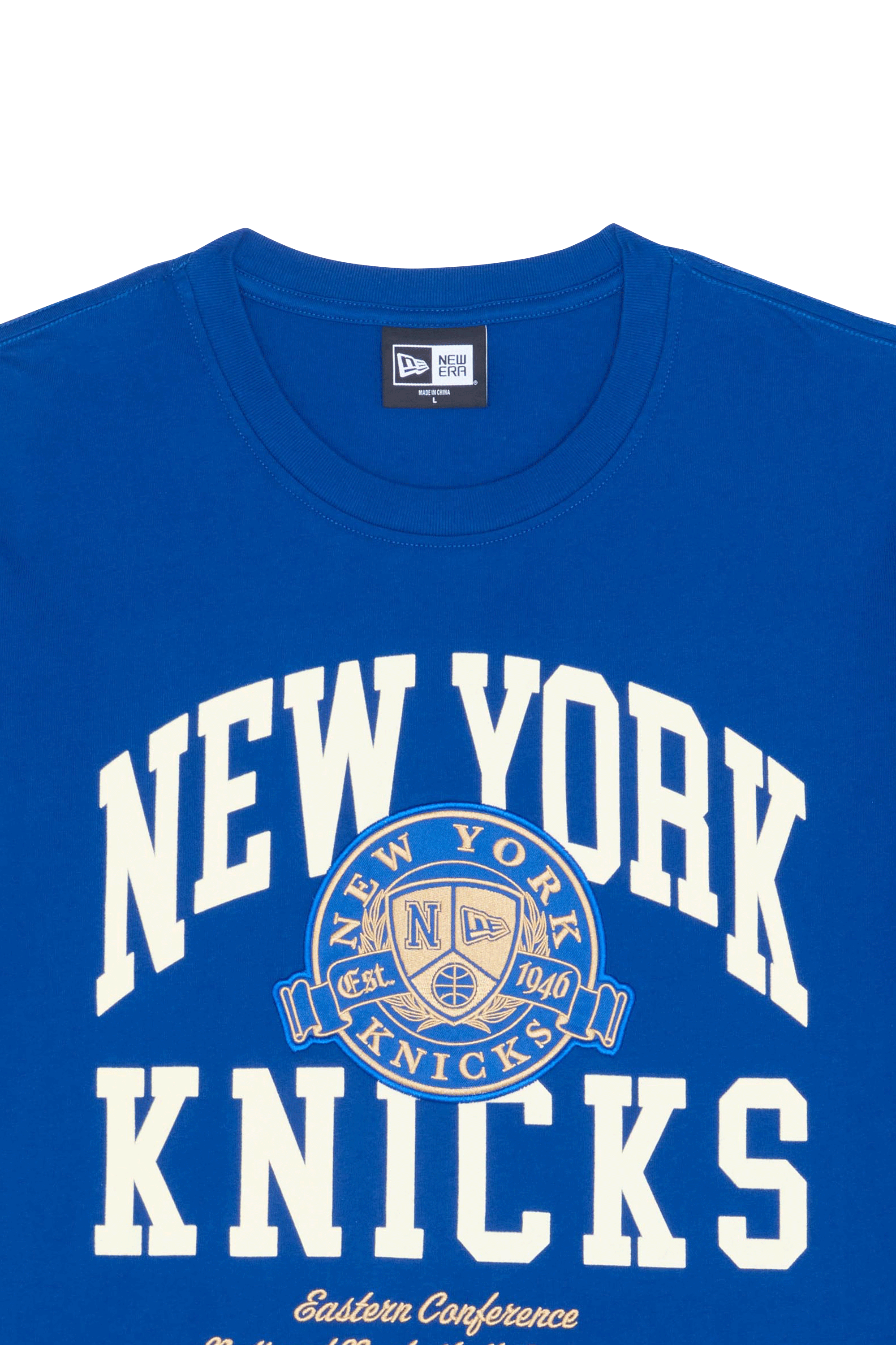 NEW ERA T-shirt  LETCLAS NY KNICK Bleu