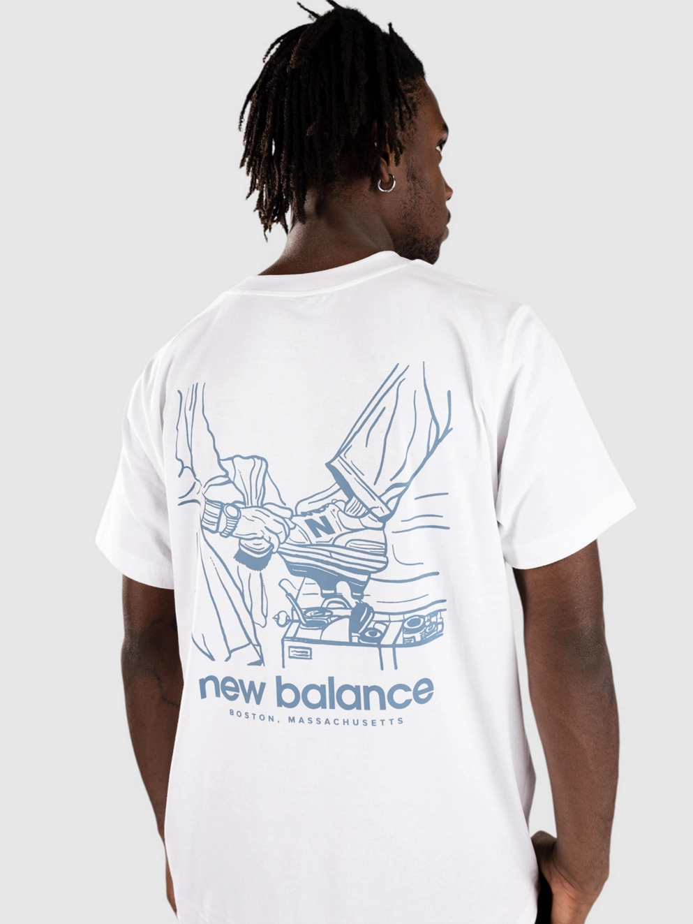 New Balance Shine T-Shirt white