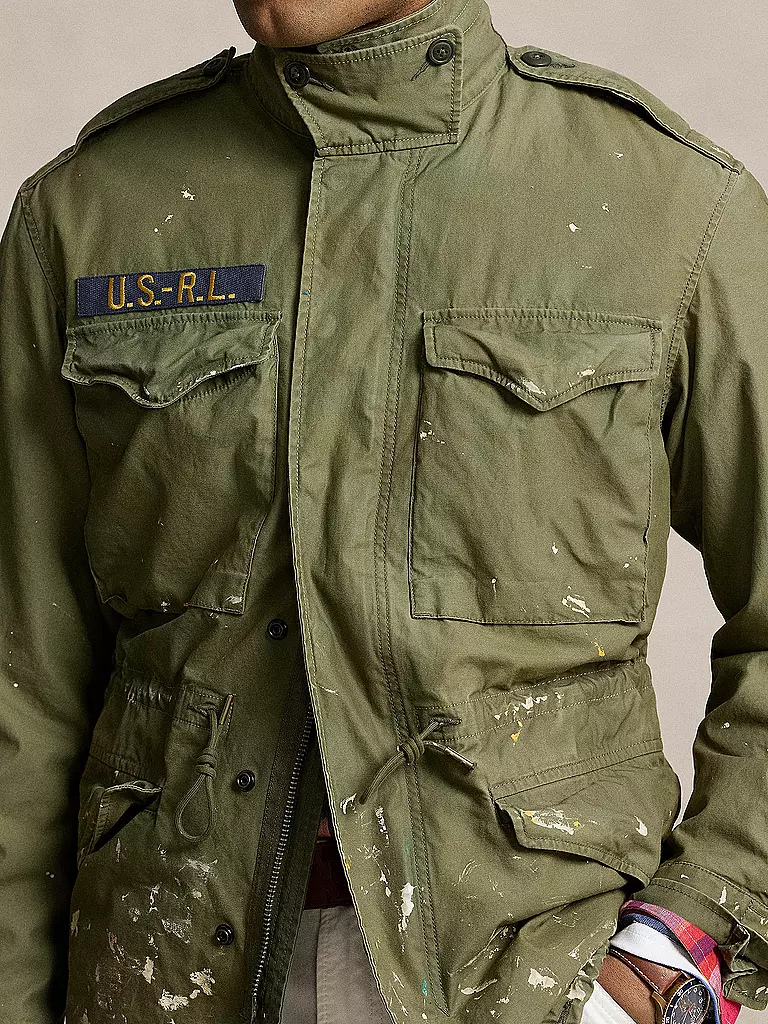 POLO RALPH LAUREN Jacke olive