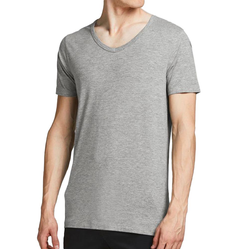 Jack & Jones T-shirt Gris Homme Jack & Jones Basic19