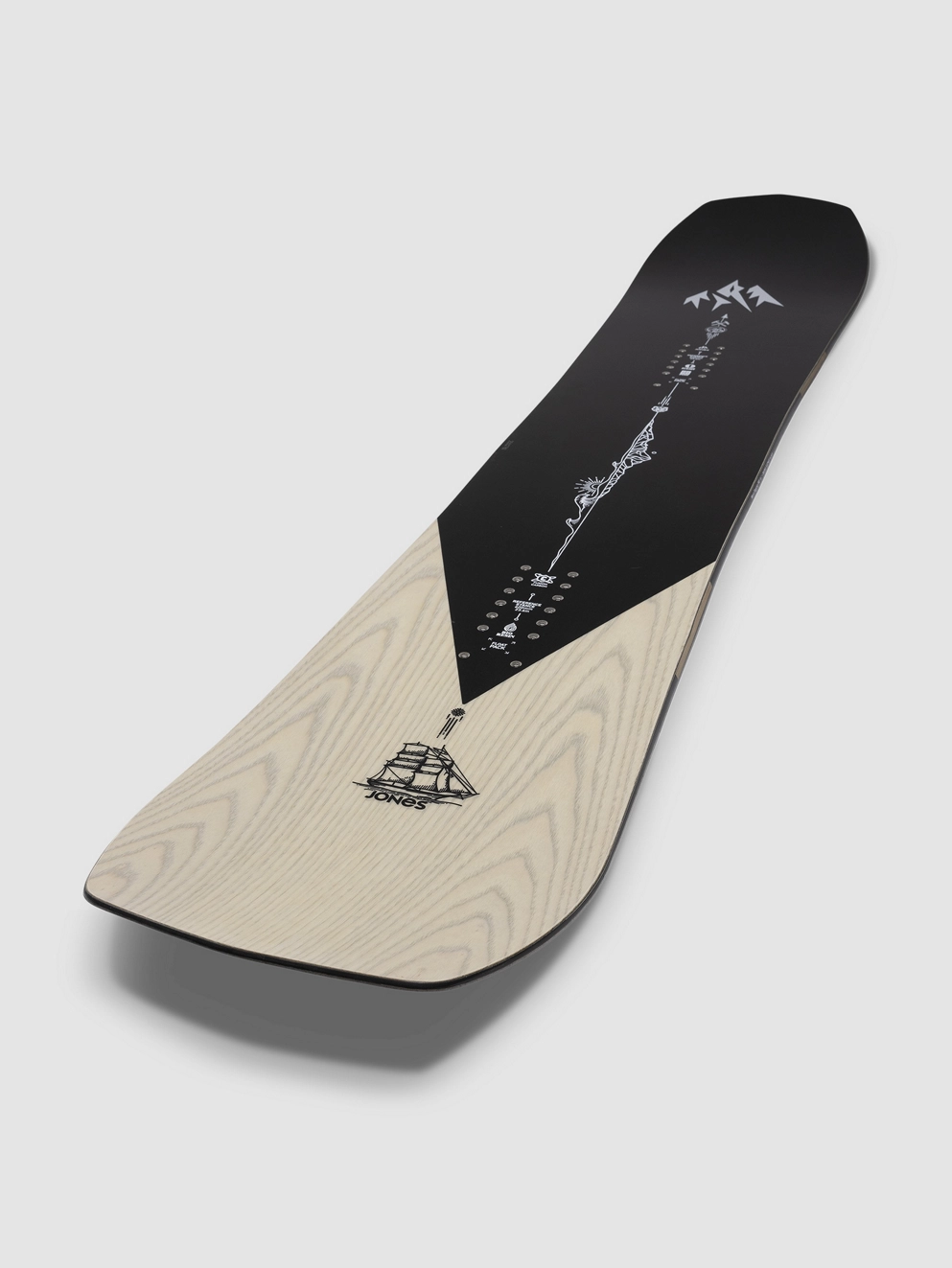 Jones Snowboards Flagship Pro 2026 Snowboard wood veneer