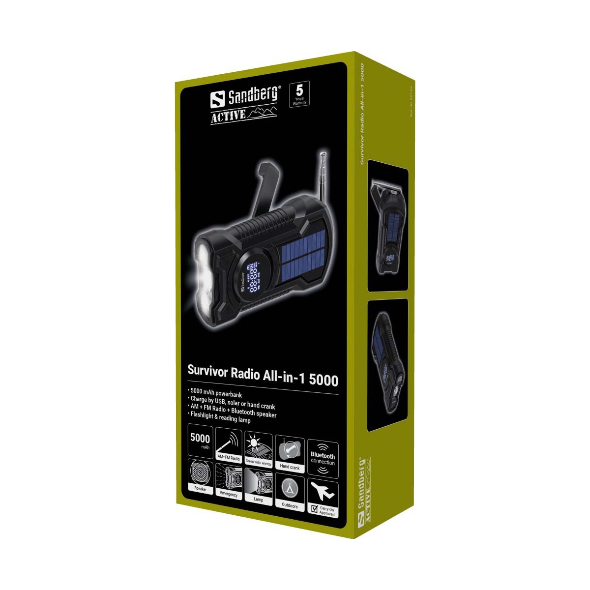 Sandberg Survivor Radio All-in-1 5000