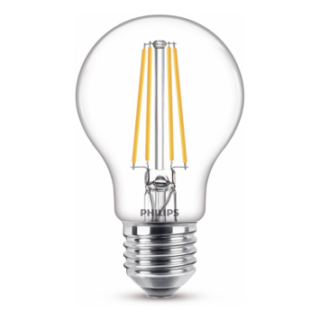 Philips LED peer E27 60W 3 stuks filament helder niet dimbaar