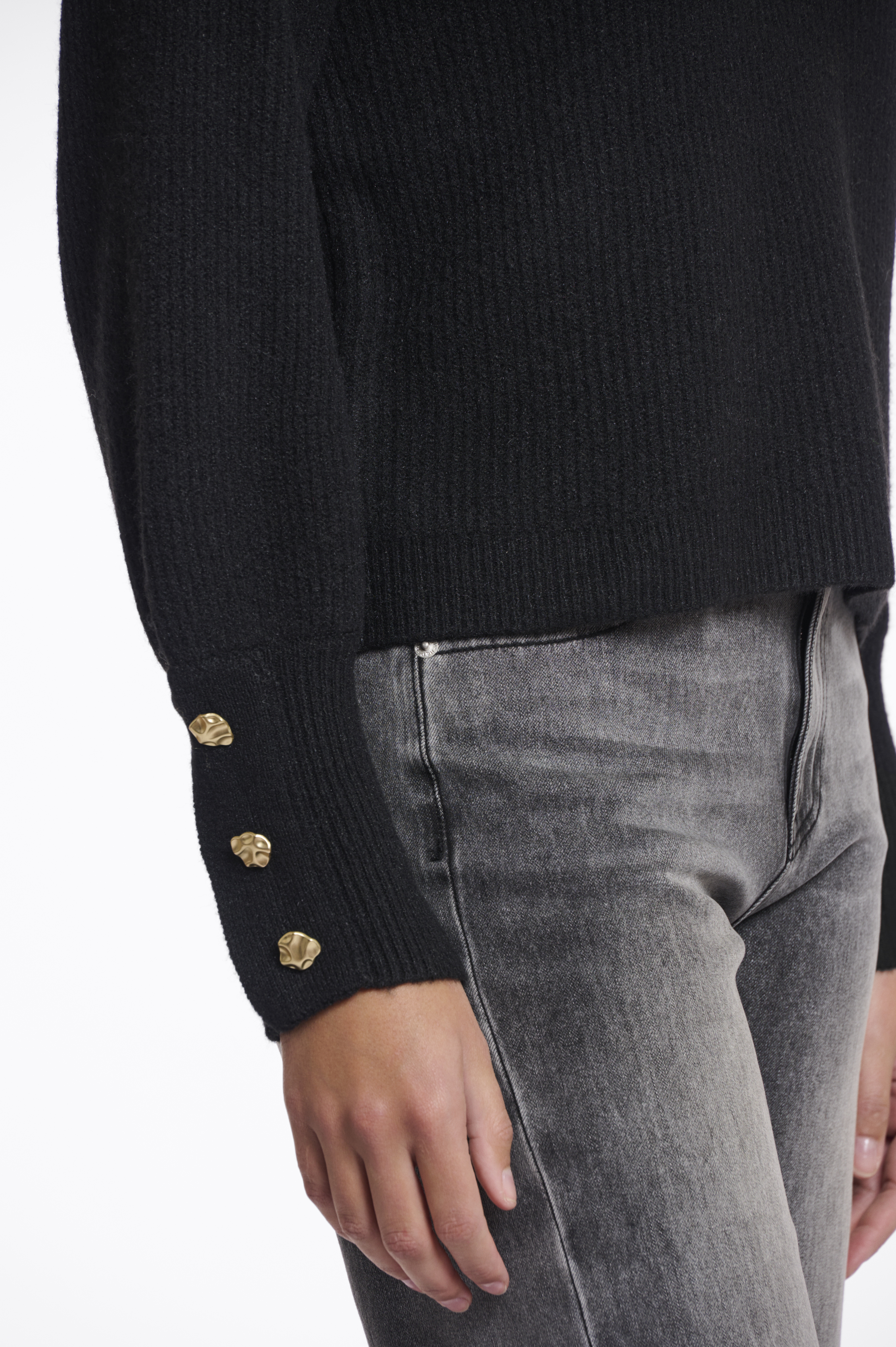 Rino & Pelle - Charlotte Turtleneck Sweater - Black