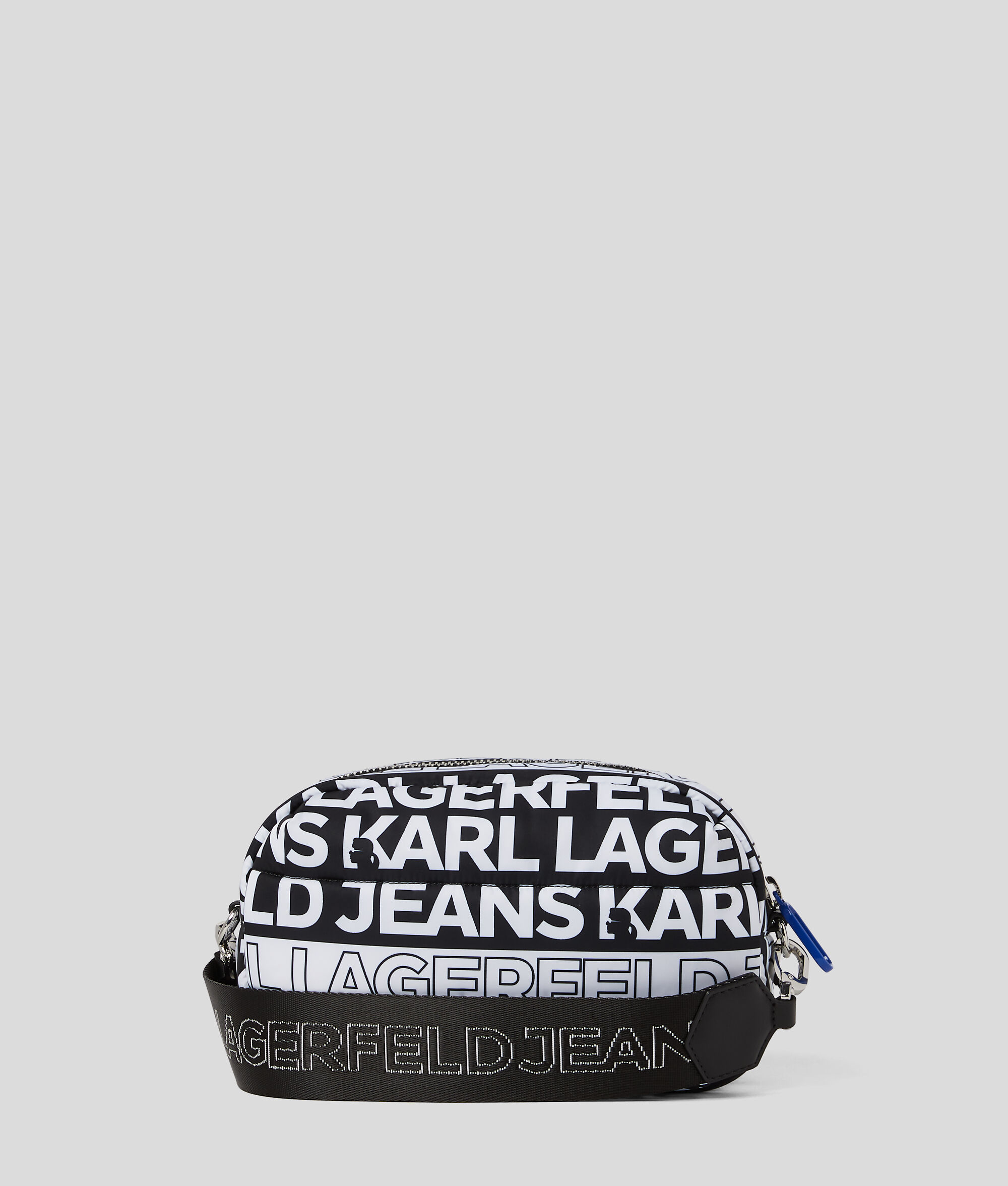 SAC CAMÉRA MATELASSÉ EN NYLON AVEC LOGO KLJ