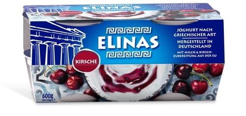 Elinas Joghurt Kirsche griechische Art 4 Stück