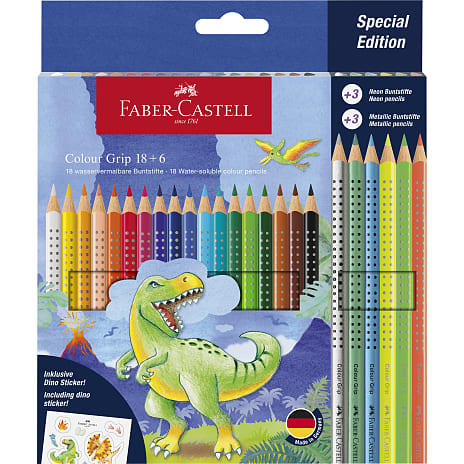 Faber-Castell Colour Grip farveblyanter 24-pak