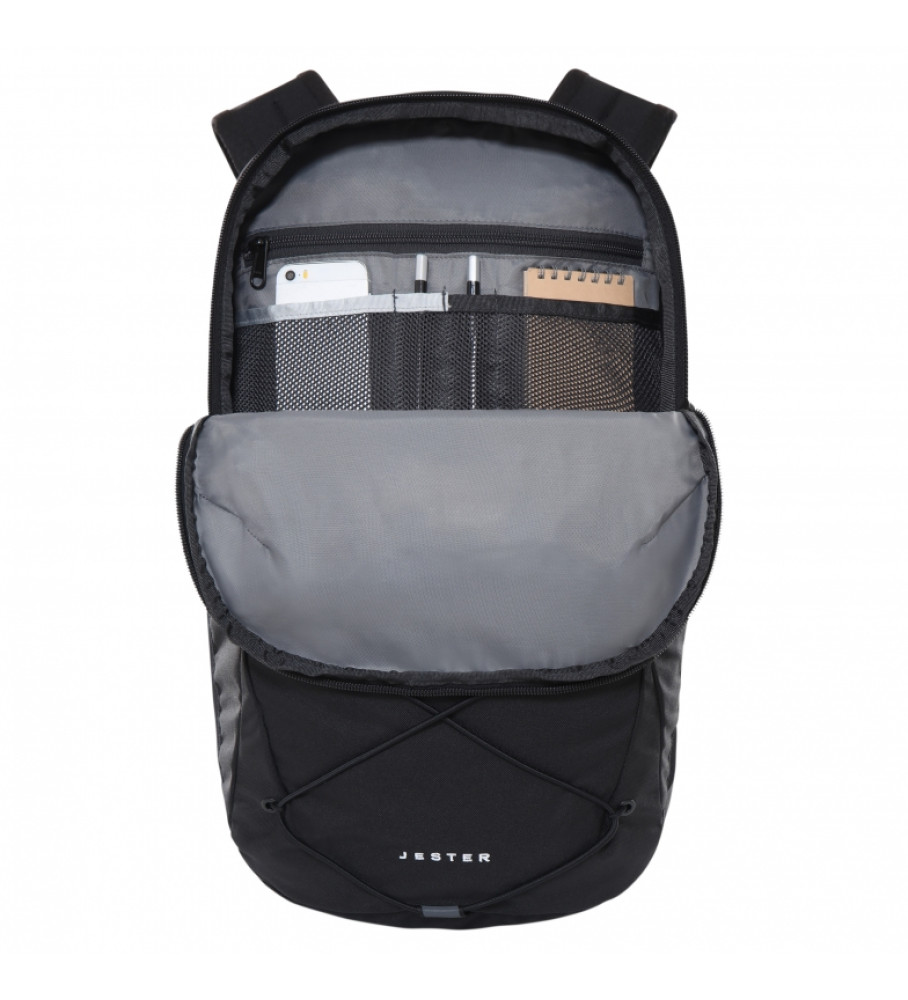 Mochila The North Face Jester preta - 27,9 x 21 x 46,1 cm