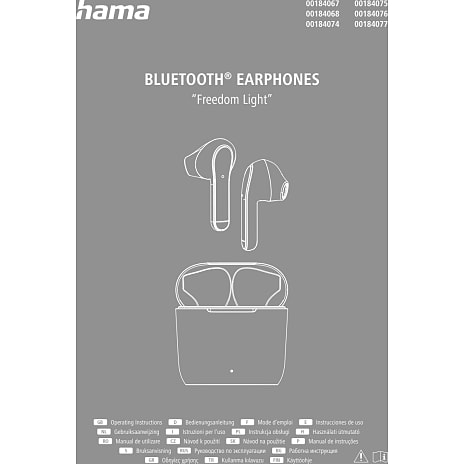 HAMA Freedom TWS In-Ear True Wireless - hvid