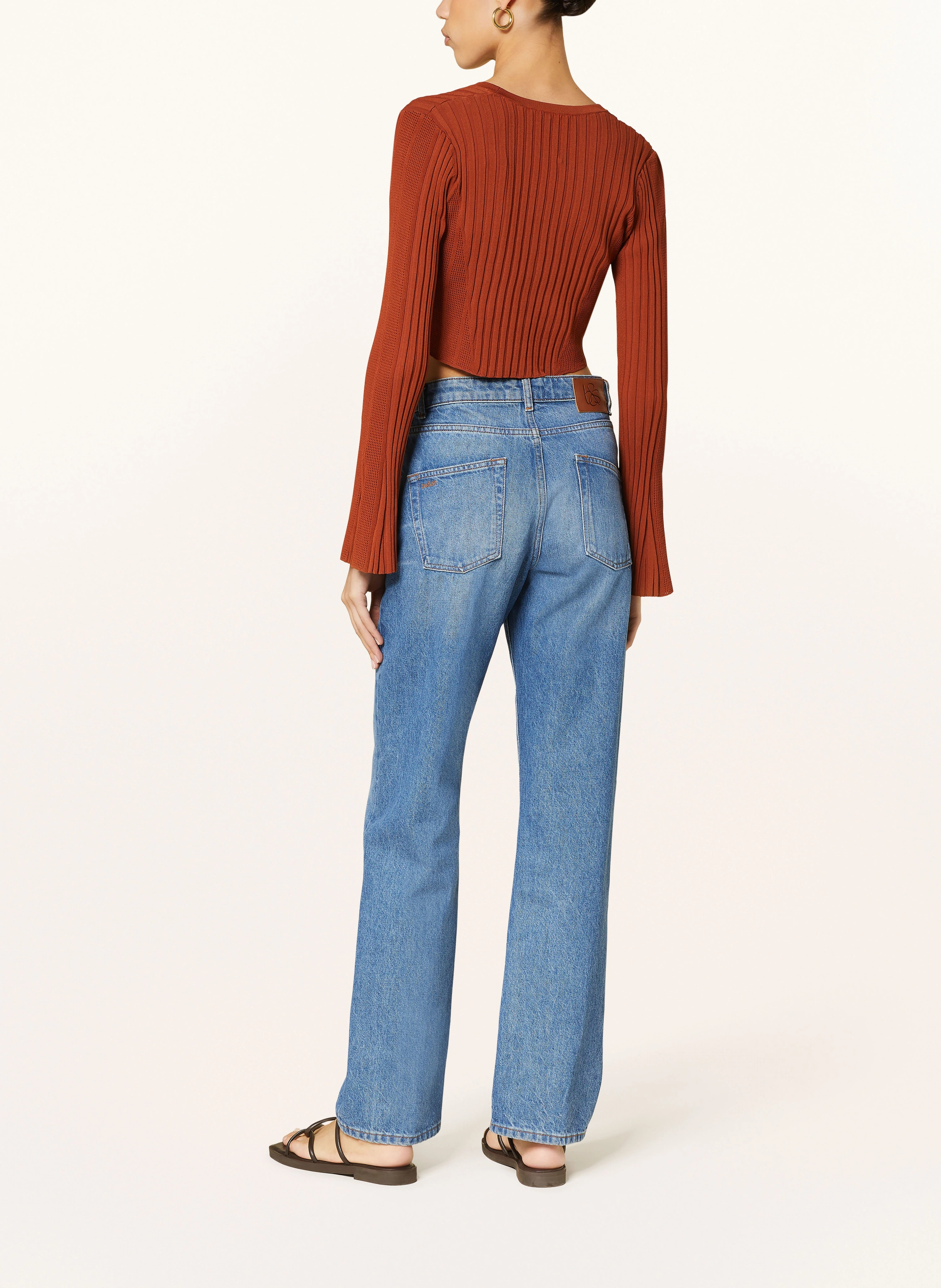 ba&sh Cropped-Strickjacke PUSHA