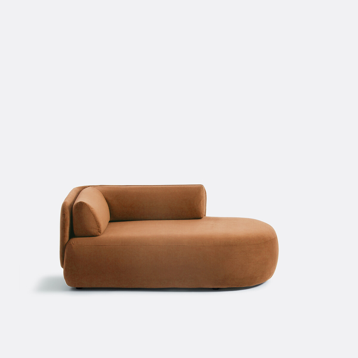 LA REDOUTE INTERIORS<br>Cadeira rechts, fluweel, Méridiano
