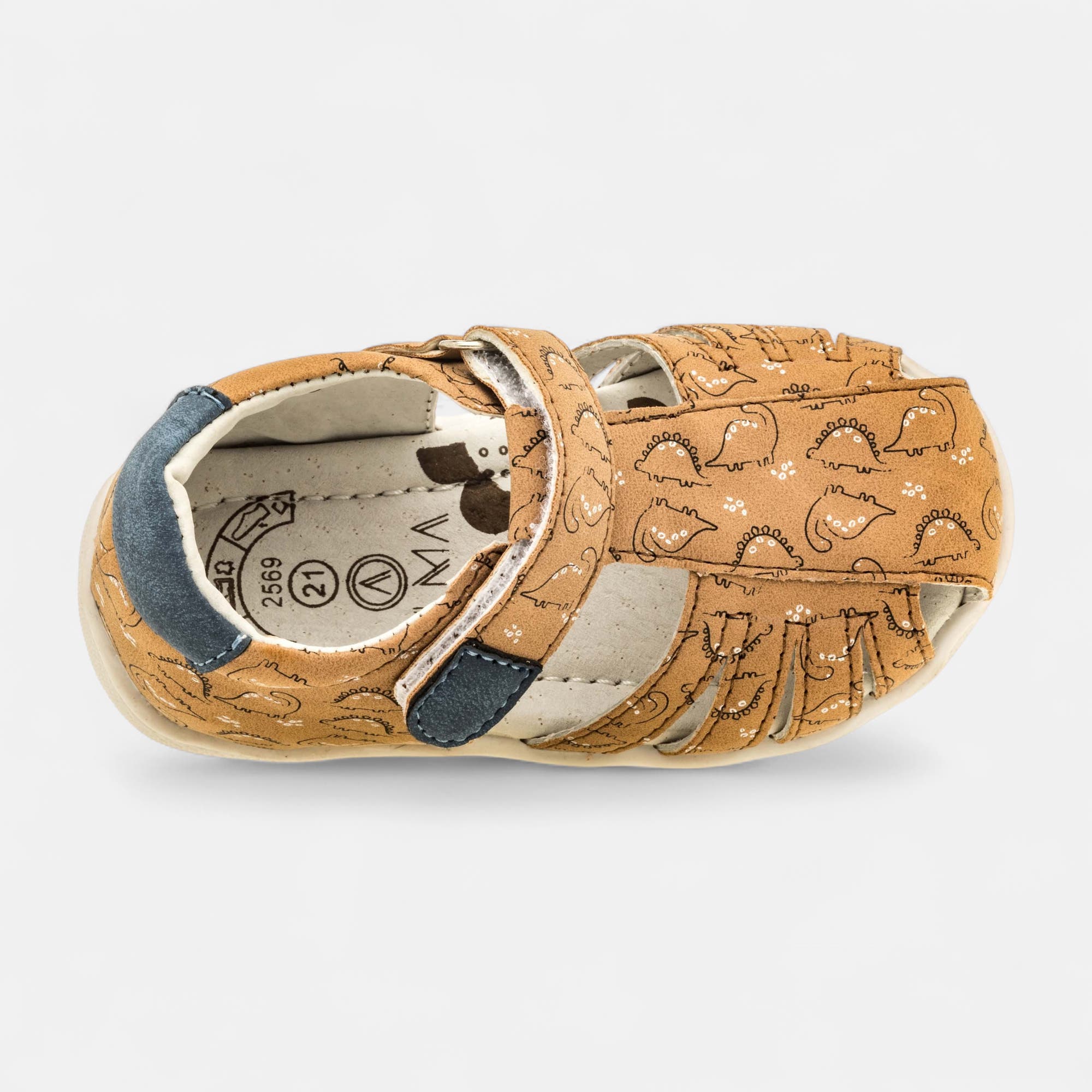 Sandales Bébé garçon cognac