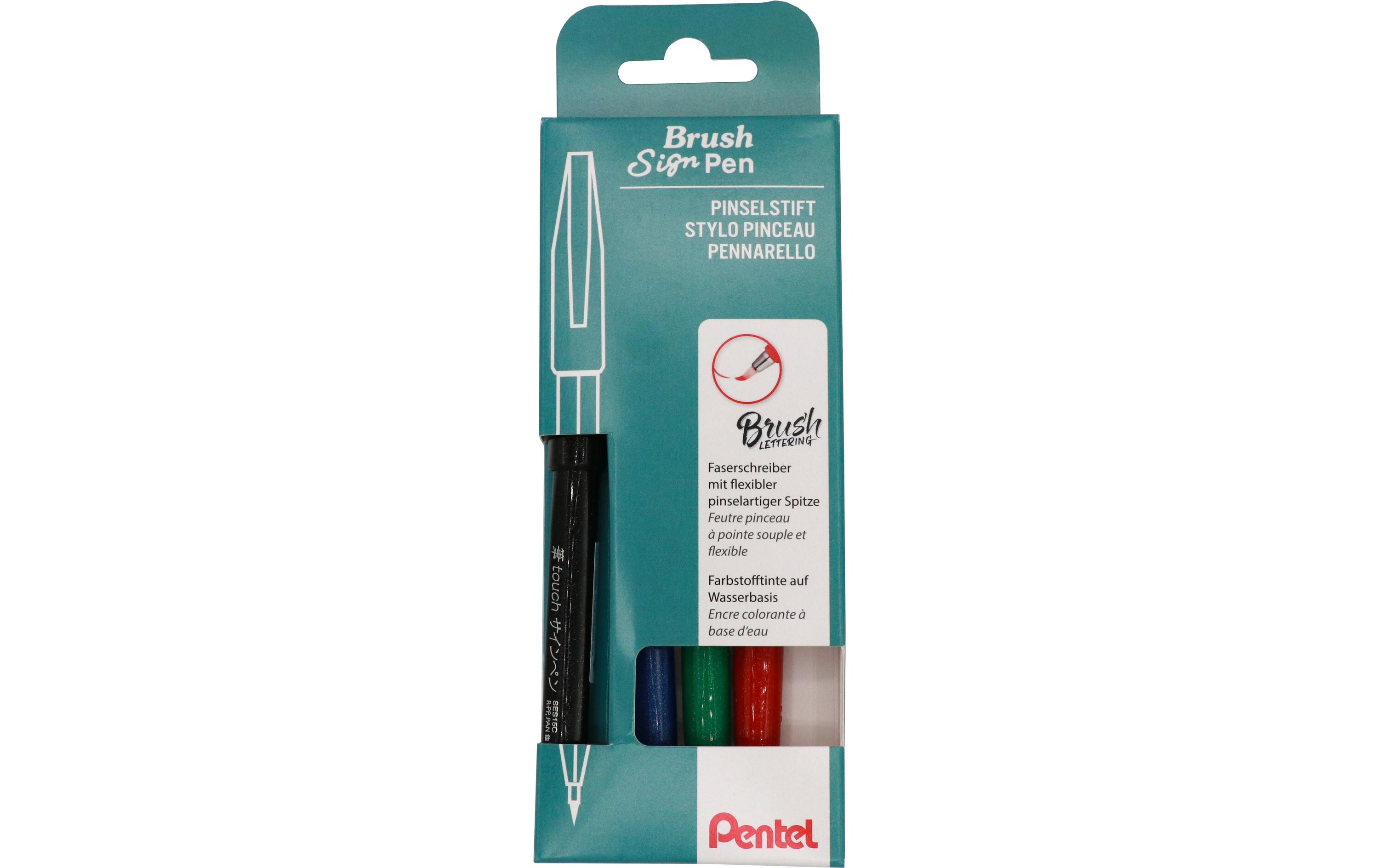 Filzstift Brush Sign Pen MehrfarbigFaserschreiber zum Skizzieren, Zeichnen, Schreiben und Illustrieren