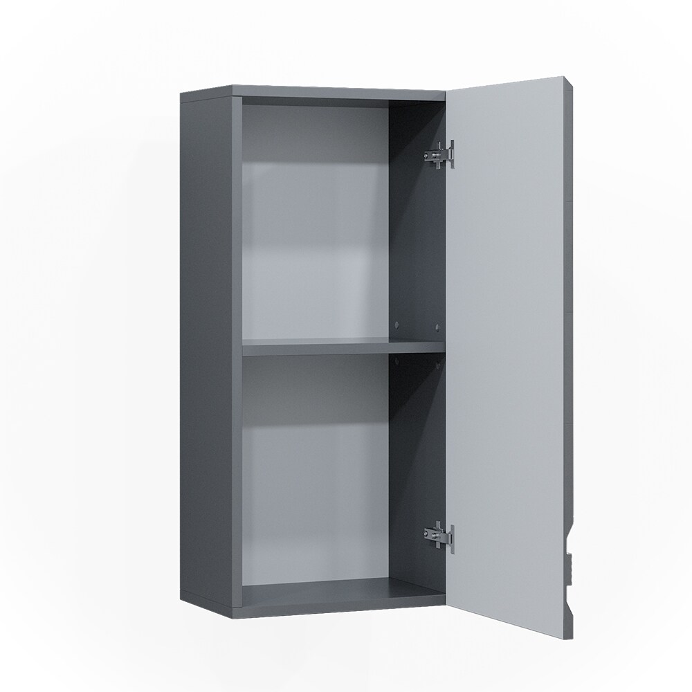 VICCO Bad Hängeschrank FREDDY anthrazit hochglanz Wandschrank Badschrank