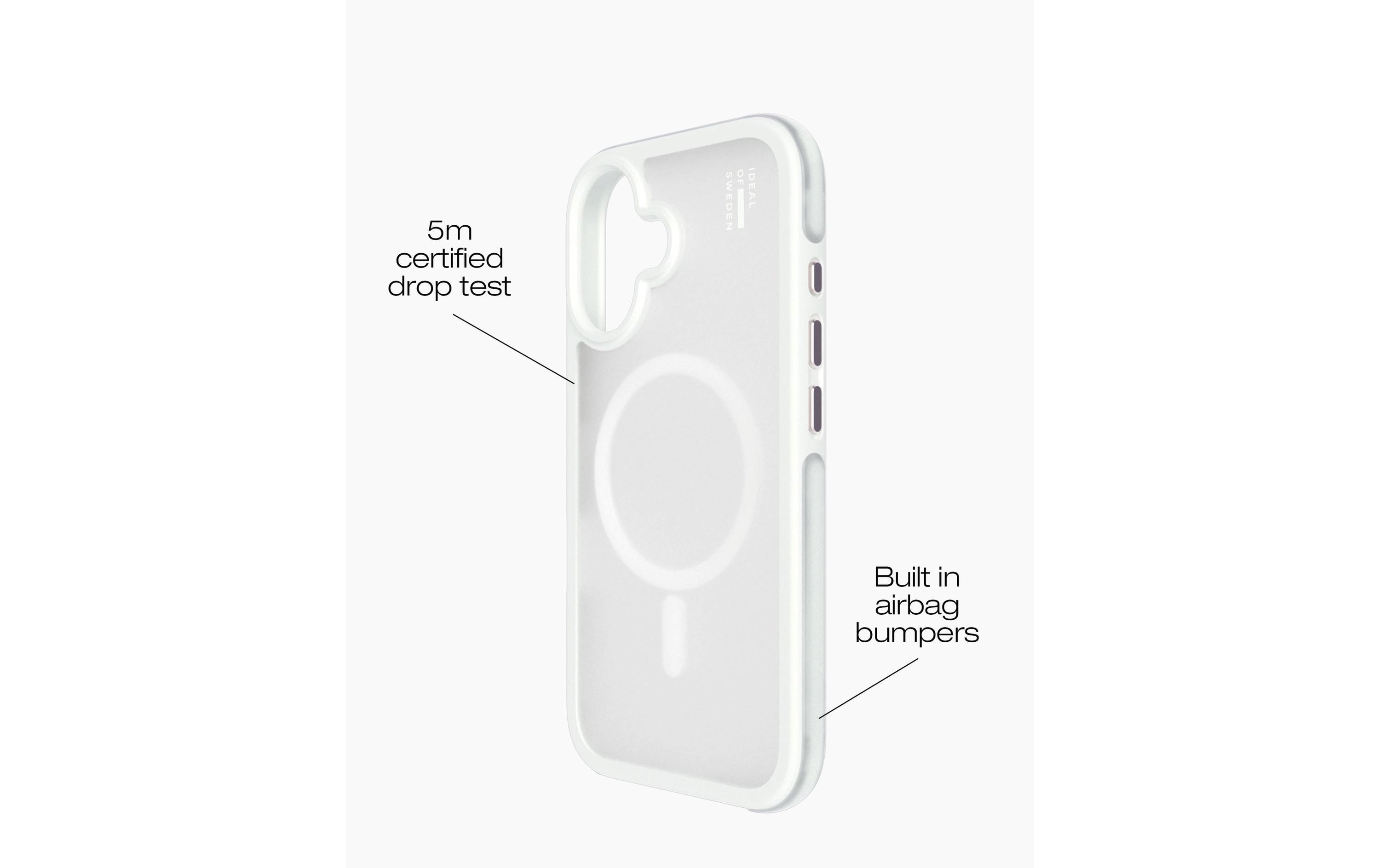 Back Cover iPhone 16 Plus Cloudy WhiteBackcover für das Apple iPhone 16 Plus