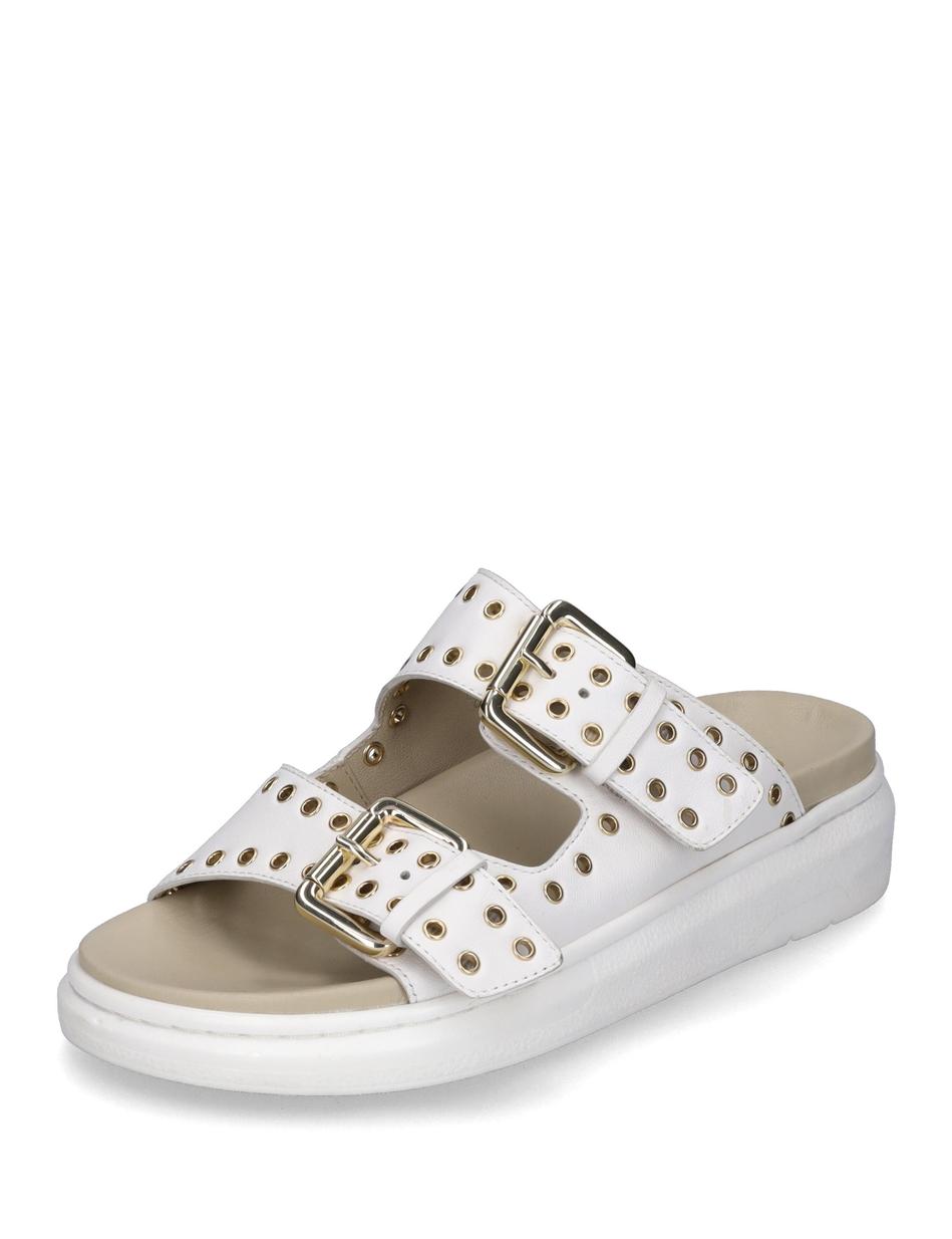 Sandale Aversa 01, weiss