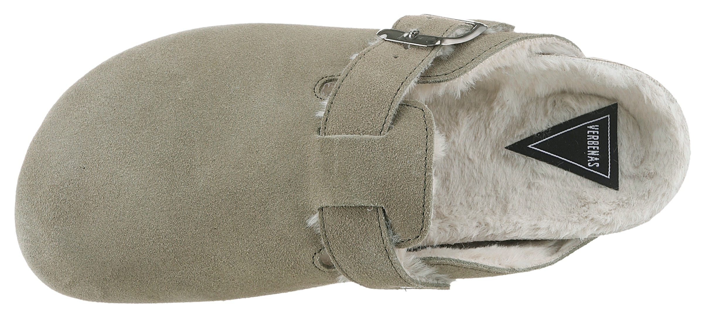 VERBENAS Pantoffel »Heidi«  , Clog, Homeslipper, Hausschuh mit Riemchen