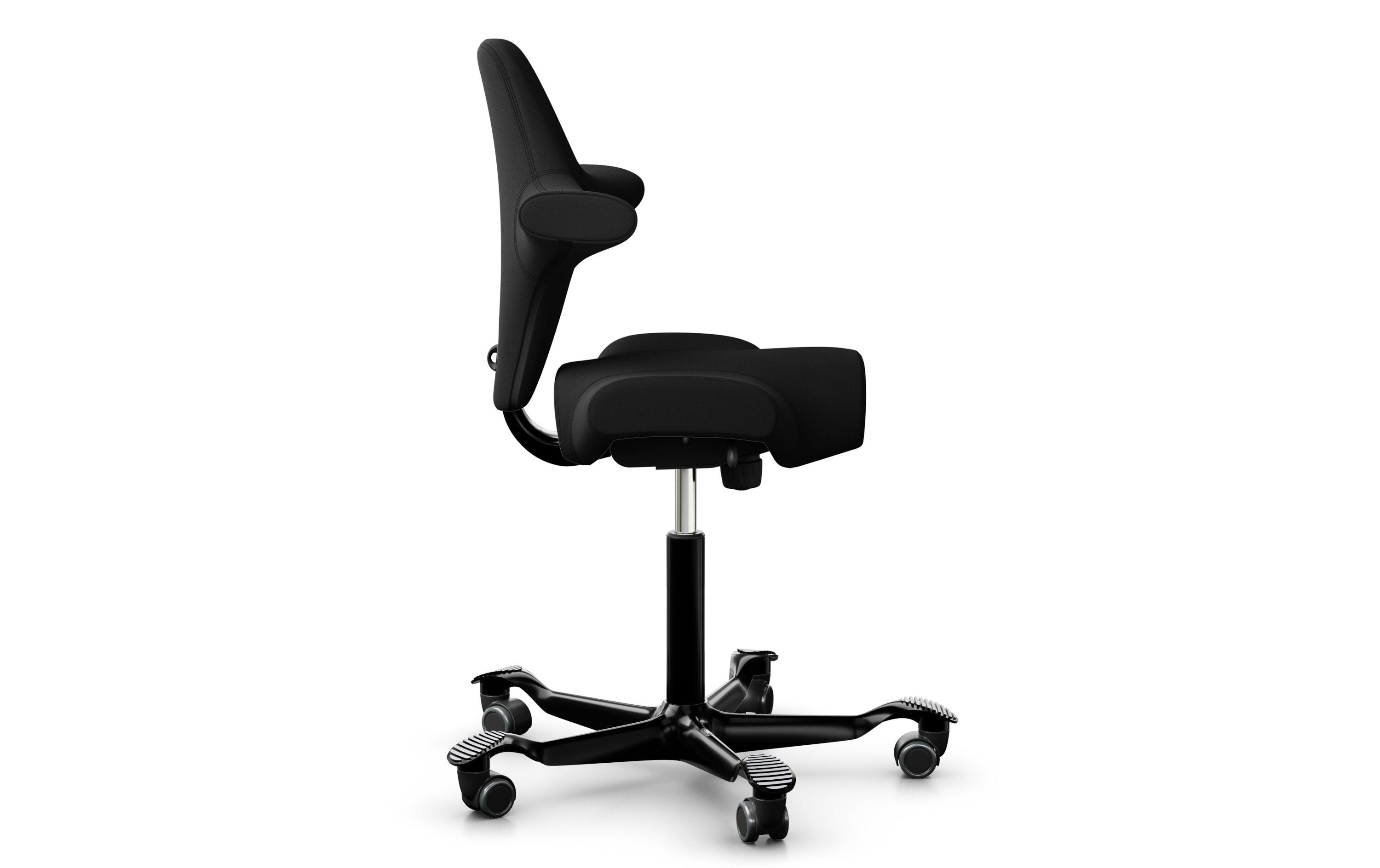 Bürostuhl Capisco 8106 Schwarz<br>Capisco – Der Bürostuhl-Klassiker mit einzigartigem geformten Sattelsitz