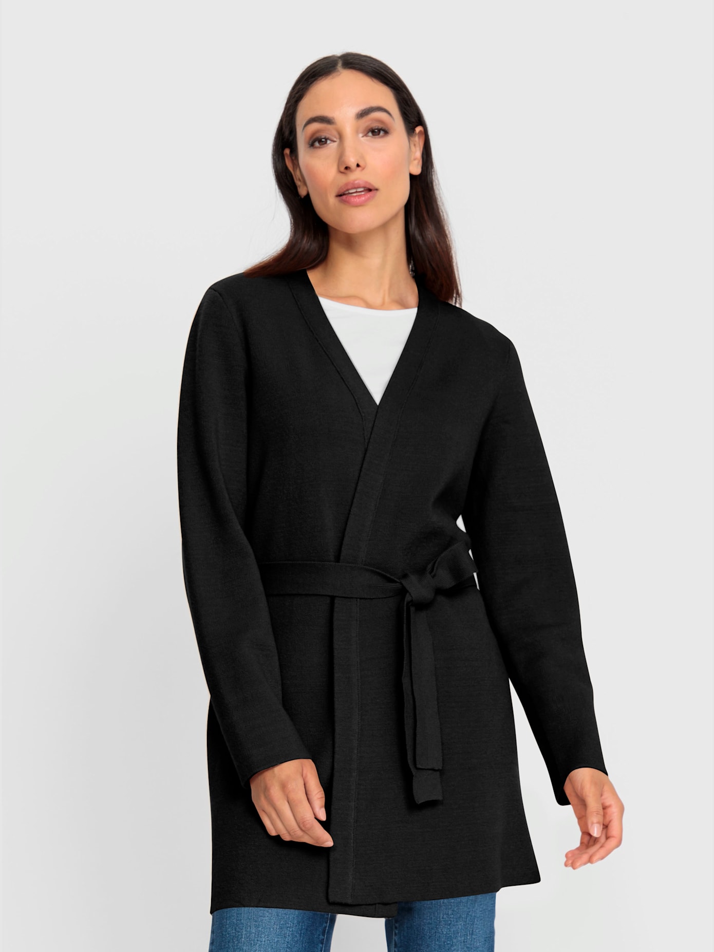 Veste en tricot avec viscose