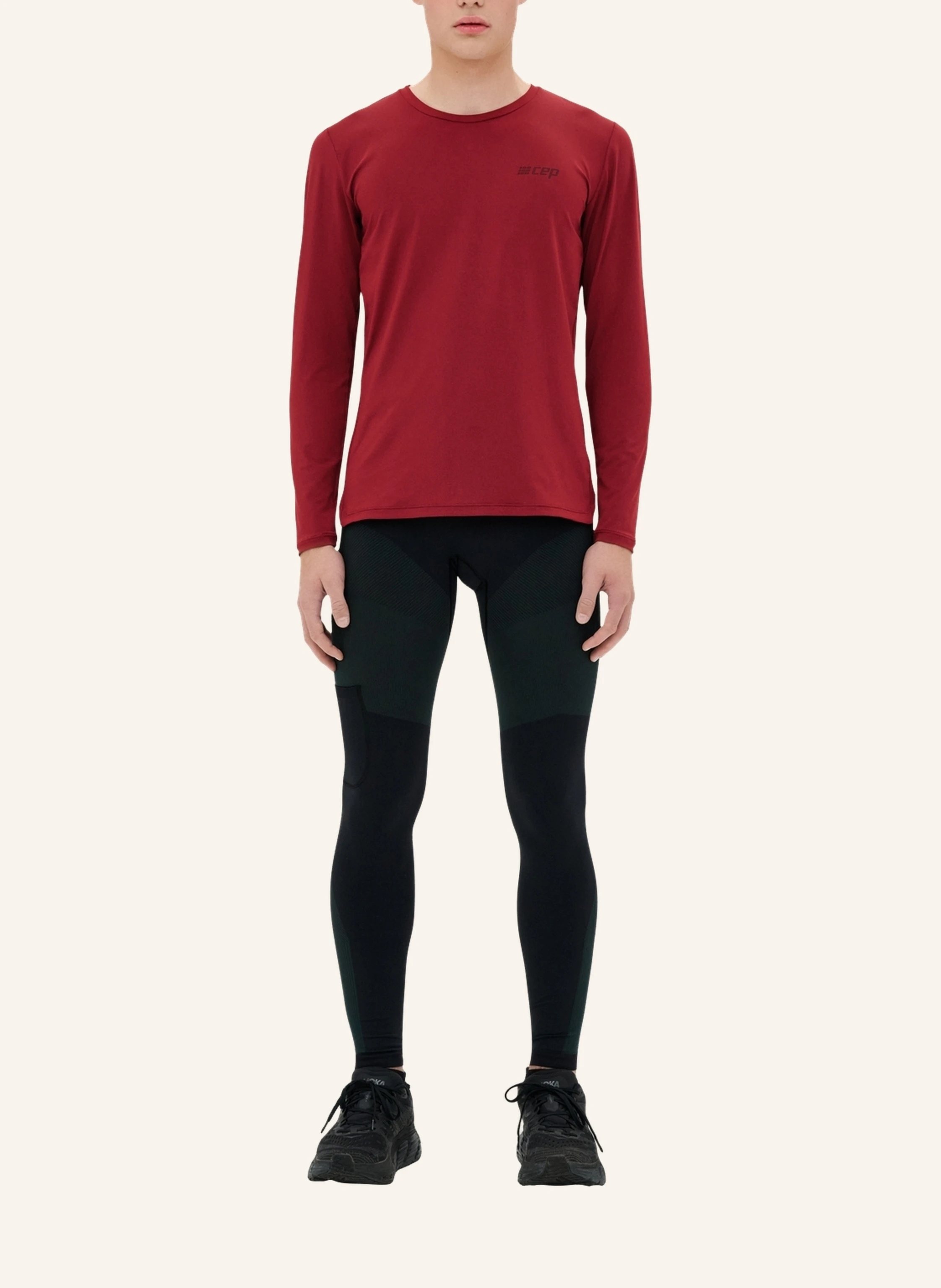 cep Tights THE RUN SEAMLESS mit Kompression