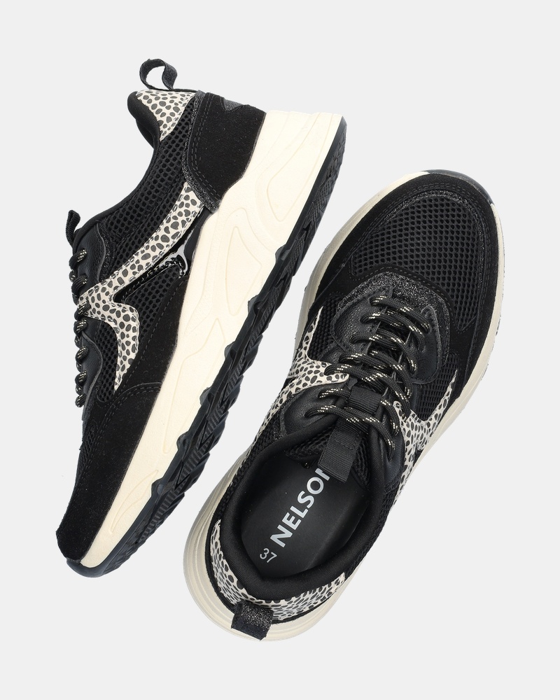 Nelson Dad Sneakers  - zwart