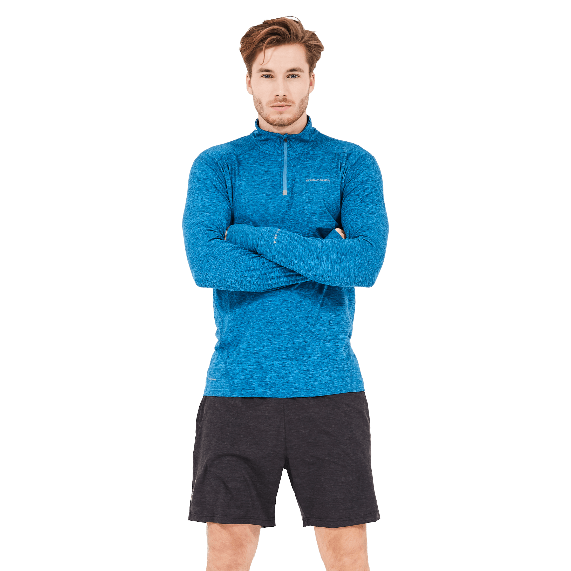 Endurance Tune M Melange Midlayer - Treningstøy