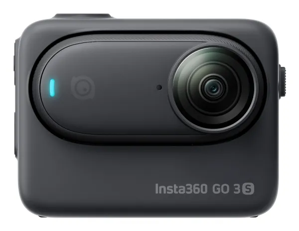 Insta360 Go 3S - Standard Bundle - action-kamera - 4K / 30 fps - flash 64 GB - Bluetooth, Wi-Fi - undervands op til 10 m - midnat sort