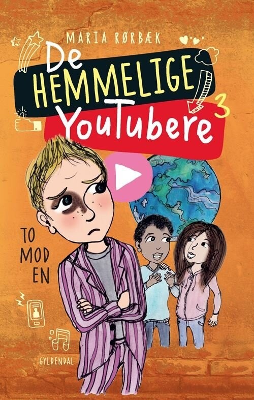 De Hemmelige Youtubere 3 - To Mod En - Maria Rørbæk - Bog