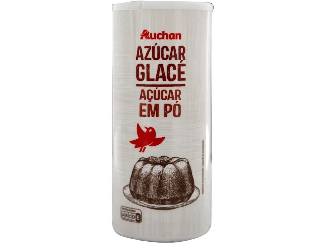 AÇÚCAR EM PÓ AUCHAN TUBO 250G