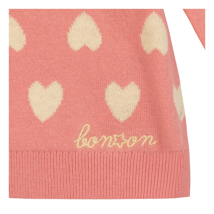 Bonton Cardigan Lilou | Rose