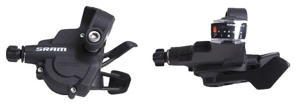 Paire de Triger Sram X3 3x7V Noir